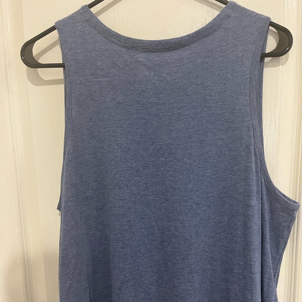 Koolaburra by UGG Womens Blue Tank Maxi Dress Casual Summer Sleeveless Large - Picture 4 of 4